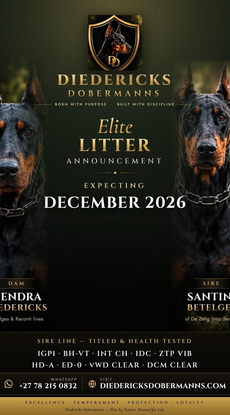 Santini × Cendra litter announcement